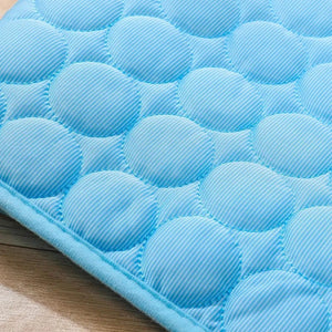Planet Gates Summer Cooling Pet Mat Gel Ice Pad for Dogs Cats Breathable Soft Kennel Bed Non-Slip Hot Weather Cool Pad Pet Supplies