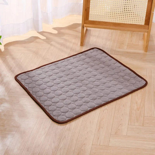 Planet Gates Summer Cooling Pet Mat Gel Ice Pad for Dogs Cats Breathable Soft Kennel Bed Non-Slip Hot Weather Cool Pad Pet Supplies