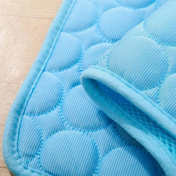 Planet Gates Summer Cooling Pet Mat Gel Ice Pad for Dogs Cats Breathable Soft Kennel Bed Non-Slip Hot Weather Cool Pad Pet Supplies