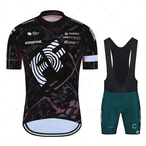 Planet Gates Summer Cycling Clothing 2023 New Team Ropa Ciclismo Hombre Short Sleeve Cycling Jersey Set Mtb Bike Man Uniforme Maillot Bicycle