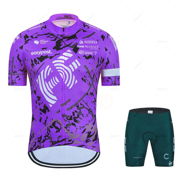 Planet Gates Summer Cycling Clothing 2023 New Team Ropa Ciclismo Hombre Short Sleeve Cycling Jersey Set Mtb Bike Man Uniforme Maillot Bicycle