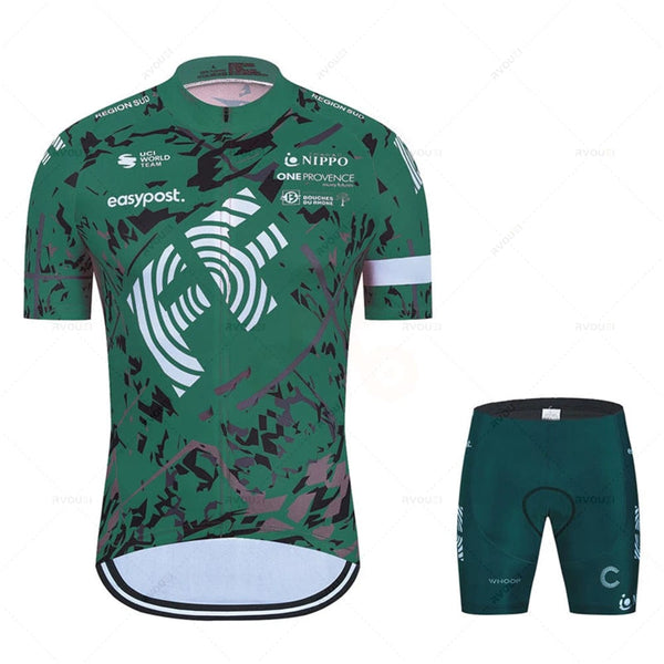 Planet Gates Summer Cycling Clothing 2023 New Team Ropa Ciclismo Hombre Short Sleeve Cycling Jersey Set Mtb Bike Man Uniforme Maillot Bicycle