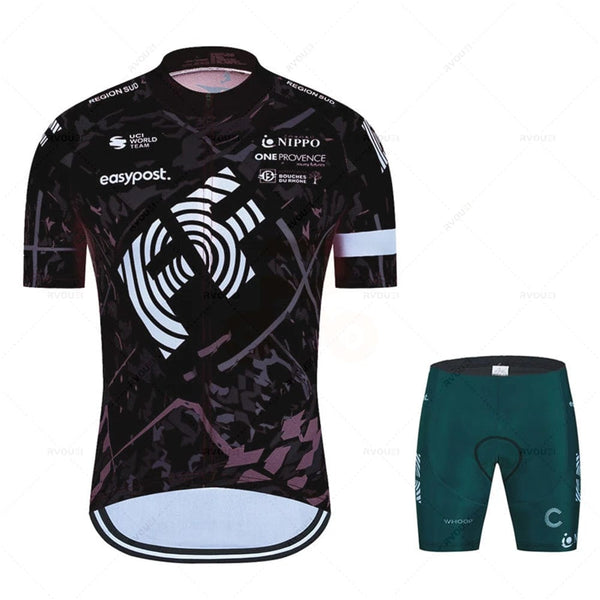 Planet Gates Summer Cycling Clothing 2023 New Team Ropa Ciclismo Hombre Short Sleeve Cycling Jersey Set Mtb Bike Man Uniforme Maillot Bicycle