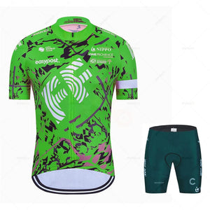 Planet Gates Summer Cycling Clothing 2023 New Team Ropa Ciclismo Hombre Short Sleeve Cycling Jersey Set Mtb Bike Man Uniforme Maillot Bicycle