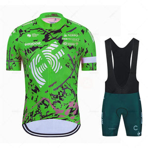 Planet Gates Summer Cycling Clothing 2023 New Team Ropa Ciclismo Hombre Short Sleeve Cycling Jersey Set Mtb Bike Man Uniforme Maillot Bicycle