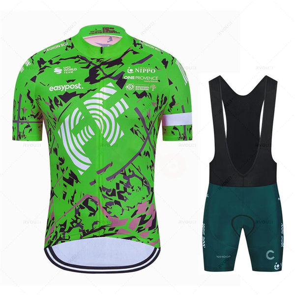 Planet Gates Summer Cycling Clothing 2023 New Team Ropa Ciclismo Hombre Short Sleeve Cycling Jersey Set Mtb Bike Man Uniforme Maillot Bicycle