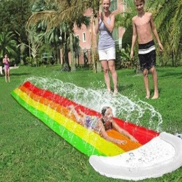 Planet Gates Summer Kids Inflatable Water Slide Outdoor Backyard Parent-child Water Toys Games Center Backyard Pools Toys Children Water park