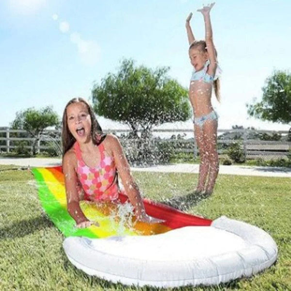 Planet Gates Summer Kids Inflatable Water Slide Outdoor Backyard Parent-child Water Toys Games Center Backyard Pools Toys Children Water park