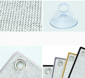 Planet Gates Sun Shade Protector Pad Room Window Sunshade Covers Easy Install Thicken Insulation Film Anti UV Shading Aluminum Foil