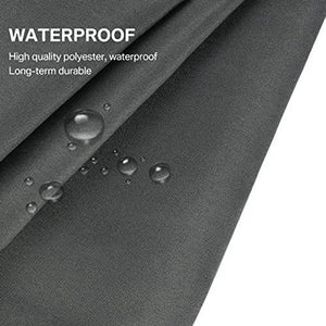 Planet Gates Sun Shelters Portable Triangle Sun Shape Sail UV Protection Outdoor Sunscreen Awning Canopy Beach Waterproof Tent Tarp Gray