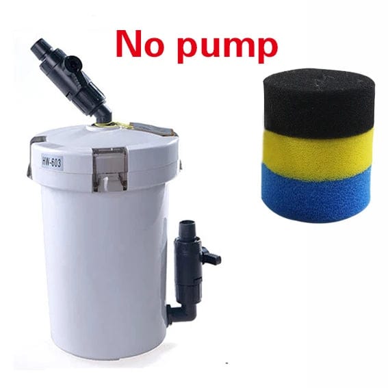Planet Gates SUNSUN aquarium filter ultra-quiet external aquarium filter bucket 110V-220V / 6W / HW-602 / HW-603 / HW-602B / HW-603B