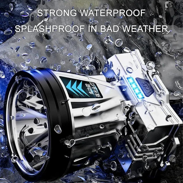 Planet Gates Super Bright LED Rechargeable High-power Headlights High Brightness Emergency Charging Outdoor Head Flashlight Fishing Lamp