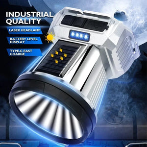 Planet Gates Super Bright LED Rechargeable High-power Headlights High Brightness Emergency Charging Outdoor Head Flashlight Fishing Lamp