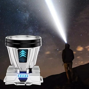 Planet Gates Super Bright LED Rechargeable High-power Headlights High Brightness Emergency Charging Outdoor Head Flashlight Fishing Lamp