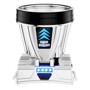 Planet Gates Super Bright Rechargeable Headlight 1200mAh High Power Headlamp Waterproof Emergency Fishing Camping Lantern Head Flashlight