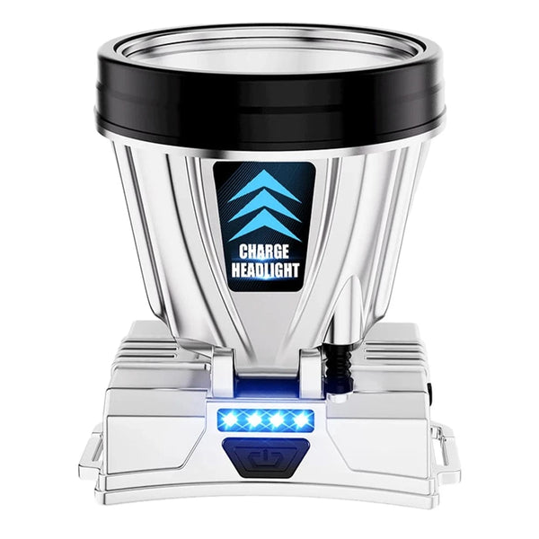 Planet Gates Super Bright Rechargeable Headlight 1200mAh High Power Headlamp Waterproof Emergency Fishing Camping Lantern Head Flashlight