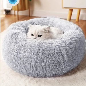 Planet Gates Super Cat Bed Warm Sleeping Cat Nest Soft Long Plush Best Pet Dog Bed for Dogs Basket Cushion Cat Bed Cat Mat Animals Sleeping