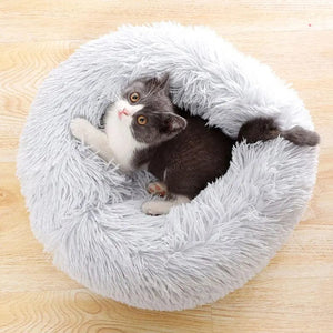 Planet Gates Super Cat Bed Warm Sleeping Cat Nest Soft Long Plush Best Pet Dog Bed for Dogs Basket Cushion Cat Bed Cat Mat Animals Sleeping