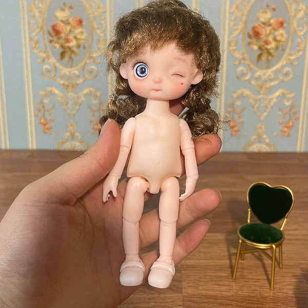 Planet Gates Super Cute 17cm Doll BJD Doll Daughter Gift Children Girl Doll Toy