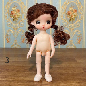 Planet Gates Super Cute 17cm Doll BJD Doll Daughter Gift Children Girl Doll Toy