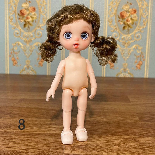Planet Gates Super Cute 17cm Doll BJD Doll Daughter Gift Children Girl Doll Toy