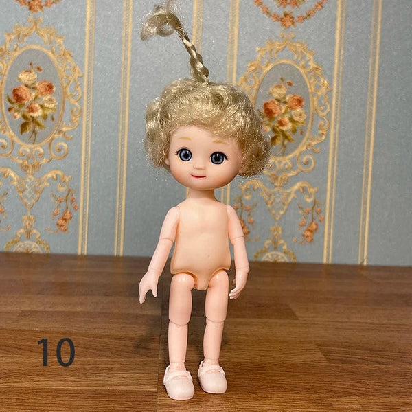 Planet Gates Super Cute 17cm Doll BJD Doll Daughter Gift Children Girl Doll Toy
