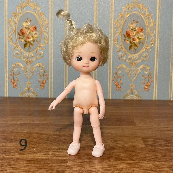 Planet Gates Super Cute 17cm Doll BJD Doll Daughter Gift Children Girl Doll Toy