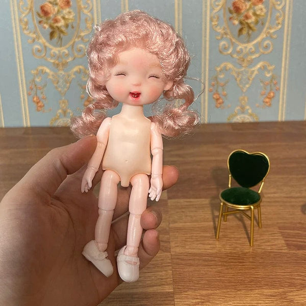 Planet Gates Super Cute 17cm Doll BJD Doll Daughter Gift Children Girl Doll Toy