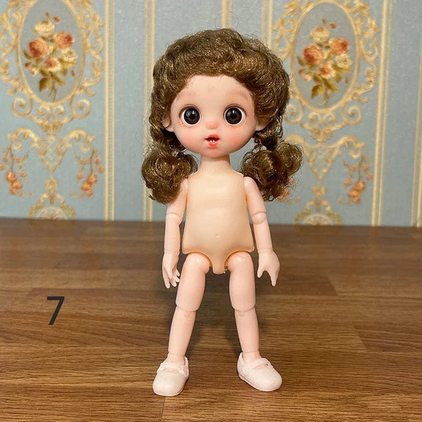 Planet Gates Super Cute 17cm Doll BJD Doll Daughter Gift Children Girl Doll Toy