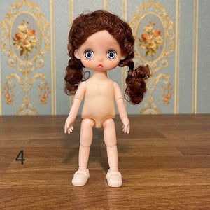 Planet Gates Super Cute 17cm Doll BJD Doll Daughter Gift Children Girl Doll Toy
