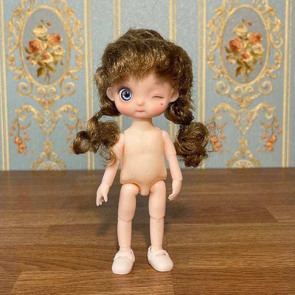 Planet Gates Super Cute 17cm Doll BJD Doll Daughter Gift Children Girl Doll Toy