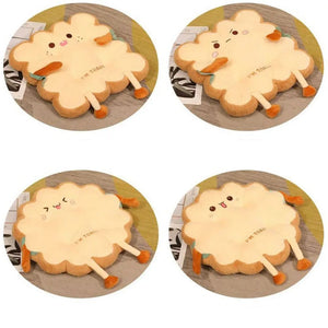 Planet Gates Super Cute Cushion Chair Butt Cushion Plush Toy Square Round With Rope Non-Slip Seat Cushion Office Home Send Gifts To Friends