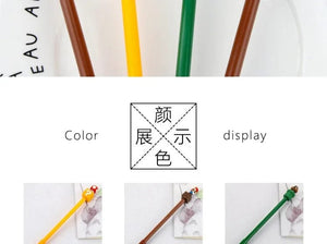 Planet Gates Super Mario Bros Black Ink Neutral Pen 0.5mm Gel Pen Cartoon Student School Supplies Stationery Pens Children's Gift