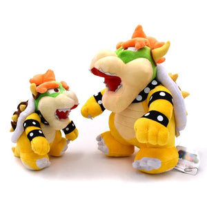 Planet Gates Super Mario Bros Plush Toy Bowser Stuff Plush Doll Anime Gift for Boy Girls Birthday Home Party Decor