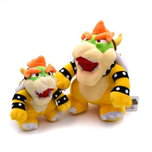Planet Gates Super Mario Bros Plush Toy Bowser Stuff Plush Doll Anime Gift for Boy Girls Birthday Home Party Decor