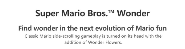 Planet Gates Super Mario Bros. Wonder Nintendo Switch Game Deals 100% Official Original Physical Game Card Action Genre for Switch OLED Lite