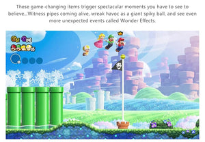 Planet Gates Super Mario Bros. Wonder Nintendo Switch Game Deals 100% Official Original Physical Game Card Action Genre for Switch OLED Lite