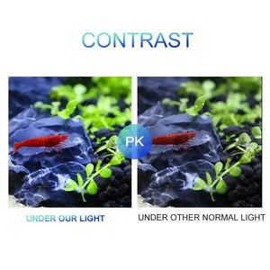 Planet Gates Super Slim LED Aquarium Light Lighting plants Grow Light 5W/10W/15W Aquatic Plant Lighting Waterproof Clip-on Lamp For Fish Tank