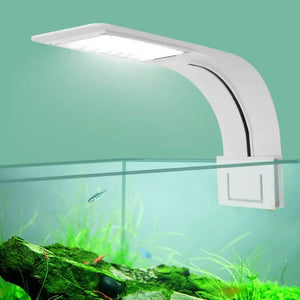 Planet Gates Super Slim LED Aquarium Light Lighting plants Grow Light 5W/10W/15W Aquatic Plant Lighting Waterproof Clip-on Lamp For Fish Tank