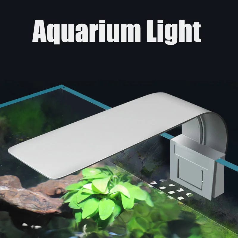 Planet Gates Super Slim LED Aquarium Light Lighting plants Grow Light 5W/10W/15W Aquatic Plant Lighting Waterproof Clip-on Lamp For Fish Tank