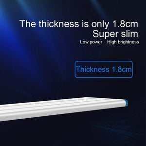Planet Gates Super Slim LEDs Aquarium Lighting Aquatic Plant Light 18-75CM Extensible Waterproof Clip on Lamp For Fish Tank