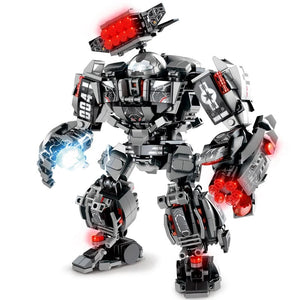 Planet Gates Superheroes Mecha Building Blocks Toys for Boys Super Armor Robot Model Military Warrior Action Figures Gifts for Kids Children