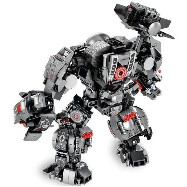 Planet Gates Superheroes Mecha Building Blocks Toys for Boys Super Armor Robot Model Military Warrior Action Figures Gifts for Kids Children