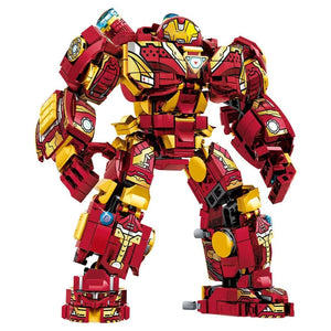Planet Gates Superheroes Mecha Building Blocks Toys for Boys Super Armor Robot Model Military Warrior Action Figures Gifts for Kids Children