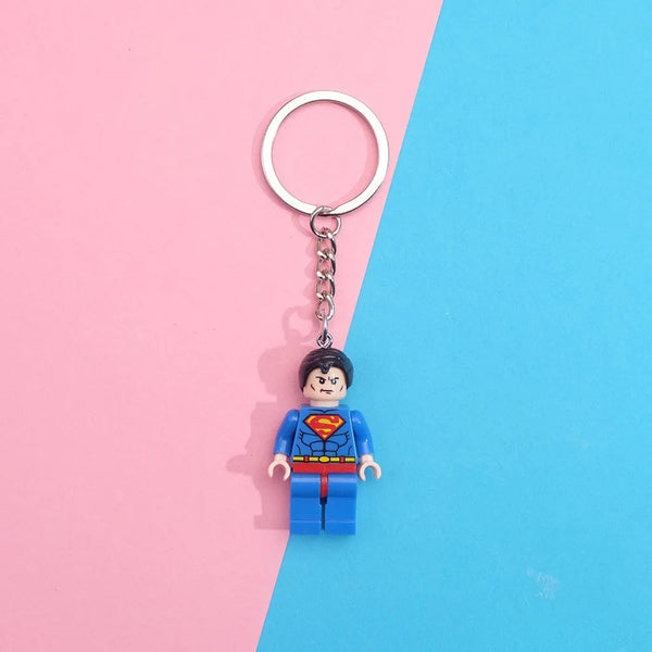 Planet Gates superman Cartoon Anime Marvel Spider-Man Batman superman Iron Man Wolverine Captain America Pendant Key ring pendant Backpack pendant toy