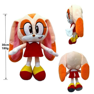 Planet Gates Supersonic Hedgehog Sonic Plush Cartoon Game Anime Children's Plush Doll Toys Christmas Birthday Gift Wholesale Size 30cm