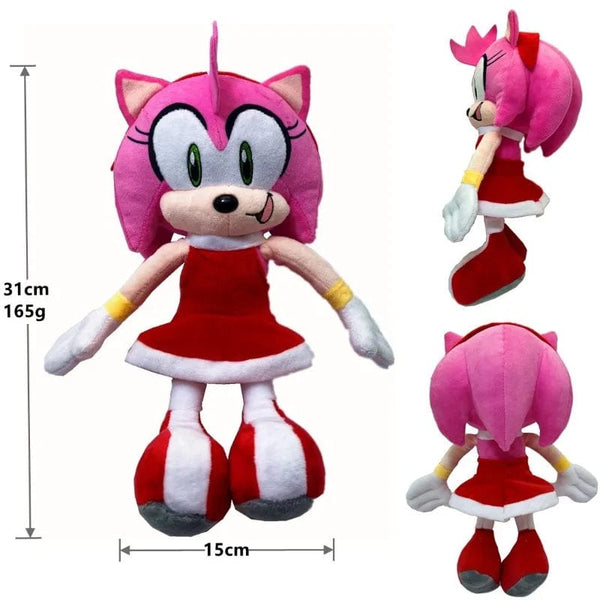 Planet Gates Supersonic Hedgehog Sonic Plush Cartoon Game Anime Children's Plush Doll Toys Christmas Birthday Gift Wholesale Size 30cm