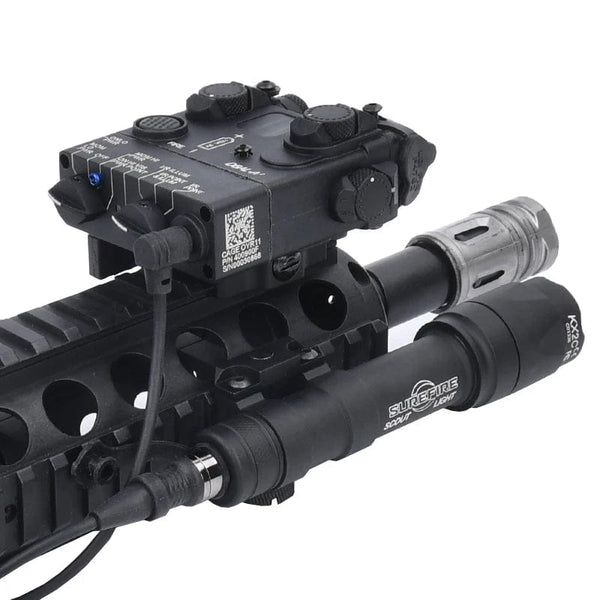 Planet Gates Surefir M600 M600C M600U M300A Airsoft Powerful Flashlight Tactical  DBAL Red Green Blue Dot Hunting  Airsoft Laser Dual Control