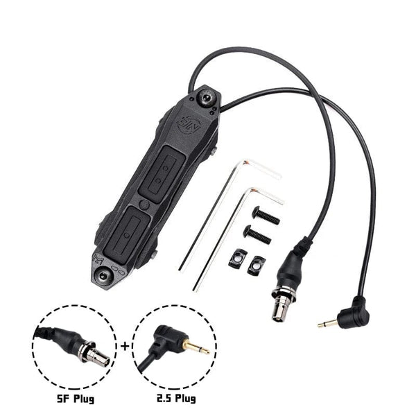 Planet Gates Surefir M600 M600C M600U M300A Airsoft Powerful Flashlight Tactical  DBAL Red Green Blue Dot Hunting  Airsoft Laser Dual Control