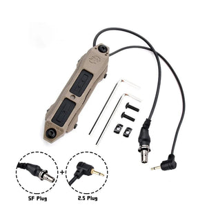 Planet Gates Surefir M600 M600C M600U M300A Airsoft Powerful Flashlight Tactical  DBAL Red Green Blue Dot Hunting  Airsoft Laser Dual Control